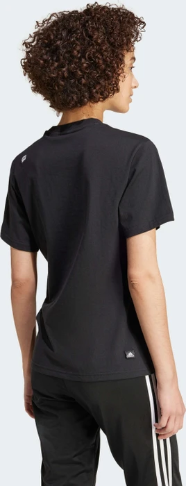 adidas Remoji Graphic T-Shirt kurzarm schwarz (Damen)