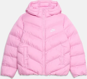 Nike NSW All Day Play Puffer Jacke pink rise/white (Junior)