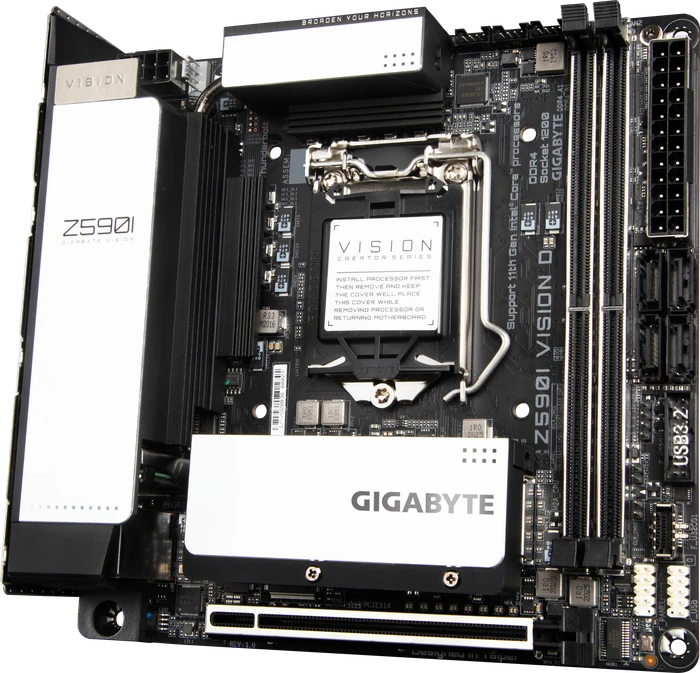 GIGABYTE Z590I Vision D (Intel 1200)