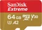 SanDisk Extreme R160/W60 64GB, UHS-I U3, A2, Class 10 Vorschaubild