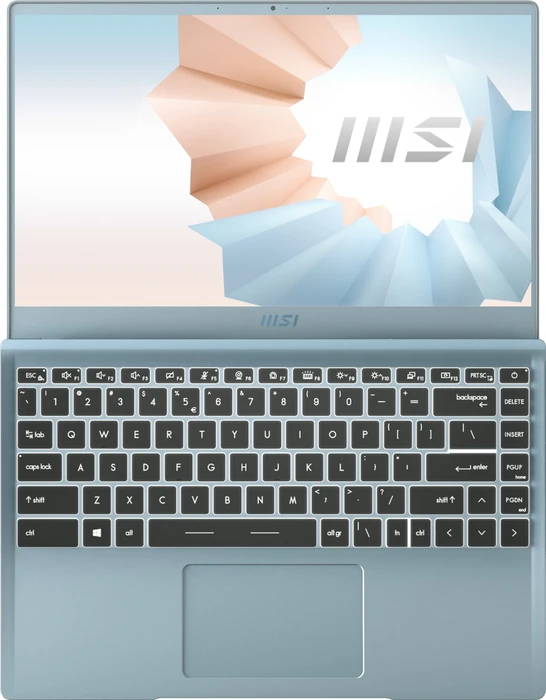MSI Modern 14 B11SB-085, Blue Stone, Core i7-1165G7, 16GB RAM, 512GB SSD, GeForce MX450, DE