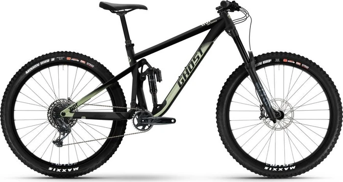 Ghost Riot AM Universal black mat/light green Modell 2023