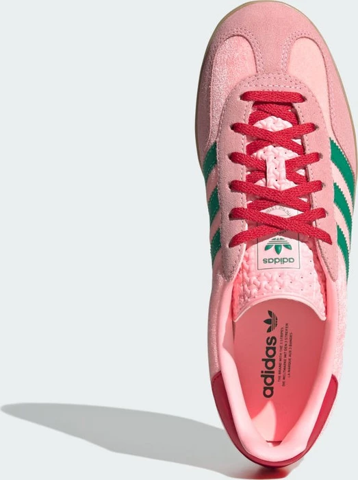 adidas Gazelle Indoor court green/glow pink/gum