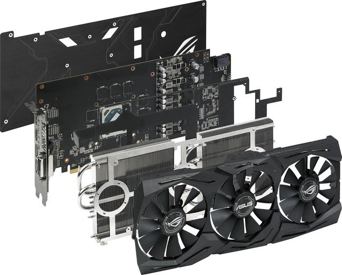 ASUS ROG Strix Radeon RX 580, ROG-STRIX-RX580-8G-GAMING, 8GB GDDR5, DVI, 2x HDMI, 2x DP