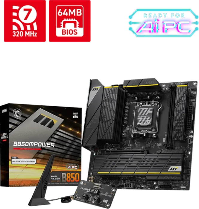 MSI B850MPOWER (AMD AM5)