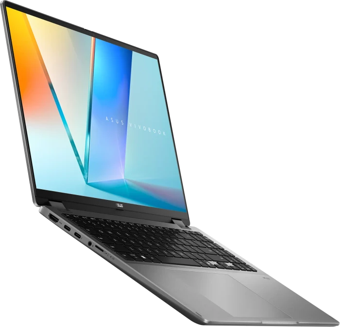 ASUS VivoBook S 16 Flip TP3607SA-SI716W, Matte Gray, Core Ultra 7 256V, 16GB RAM, 512GB SSD, DE, Eingabestift