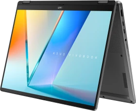 ASUS VivoBook 14 Flip TP3407SA-QL003W, Matte Gray, Core Ultra 5 226V, 16GB RAM, 512GB SSD, DE