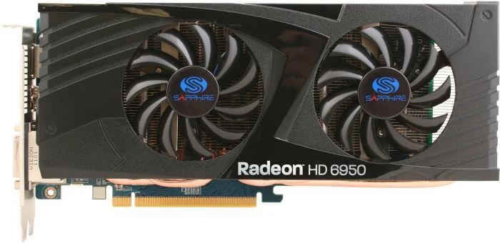 Sapphire Radeon HD 6950 Dual Fan, 1GB GDDR5, 2x DVI, HDMI, DP, lite retail