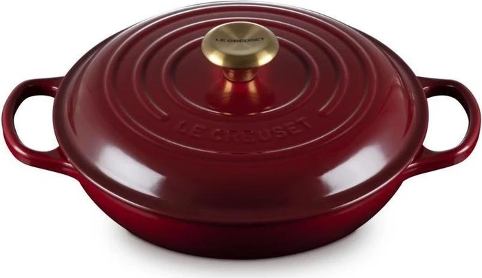 Le Creuset Gourmet-Profitopf Bräter aus Gusseisen rund 26cm 2.2l rhone
