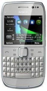 Nokia E6 schwarz