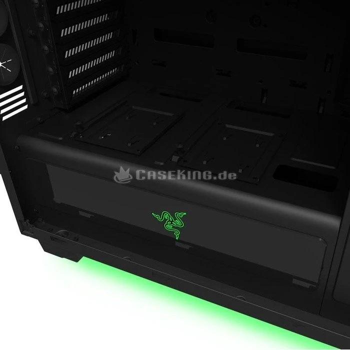 NZXT H440 Special Edition schwarz/grün, Acrylfenster, schallgedämmt