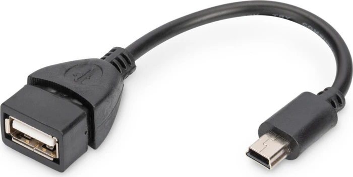 Digitus USB 2.0 Kabel Mini-B/A-Buchse, 0.2m