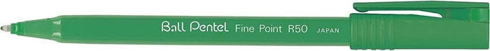 Pentel Ball Fine Point R50 0.4mm grün Tintenroller (Mine)