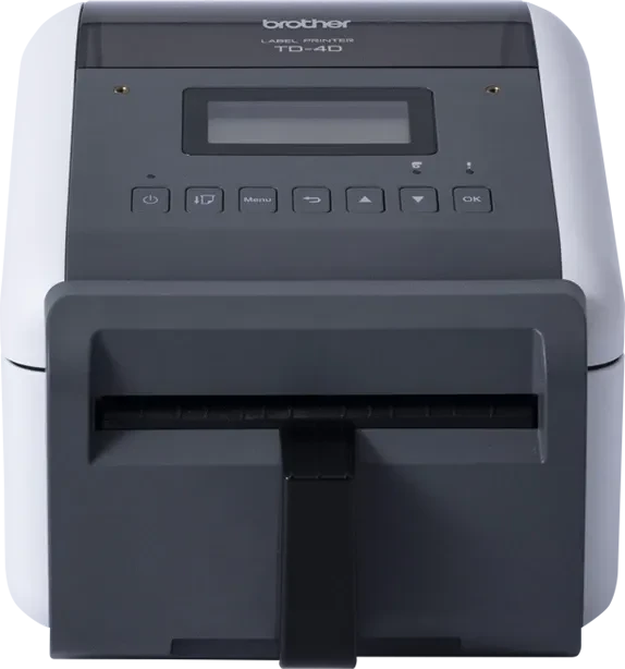 Brother TD-4555DNWBFC, deutsch, Linerless, Thermodirekt