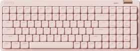 Lofree Flow Lite100, Flamingo, LEDs weiß, Kailh LOW PROFILE Specter, USB/Bluetooth, US