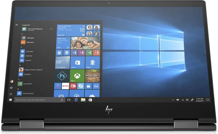 HP Envy x360 13-ar0210ng, Nightfall Black, Ryzen 7 3700U, 16GB RAM, 512GB SSD, DE