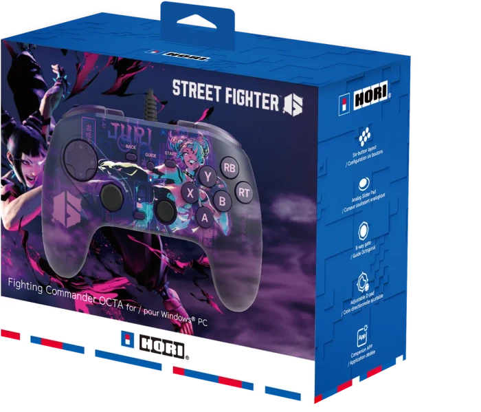 Hori Fighting Commander Octa Controller Street Fighter 6 Juri Edition (PC)