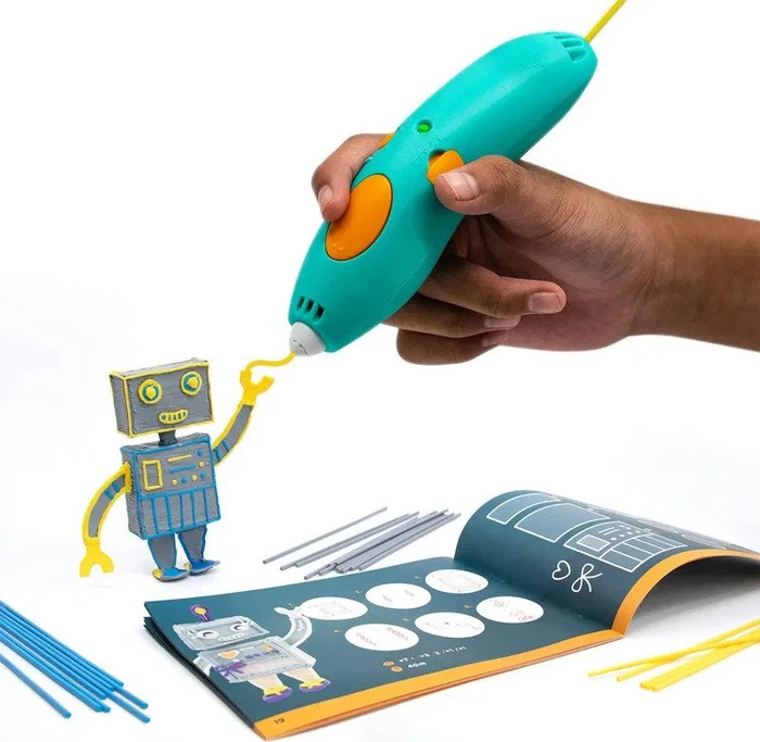 3Doodler Start+, orange/türkis, Bundle