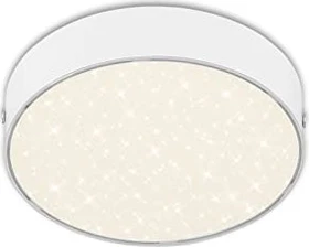 Briloner Flame Star Sternenhimmel LED Deckenleuchte 11W 15.7cm weiß