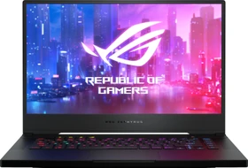 ASUS ROG Zephyrus S15 GX502GV-AZ035T, schwarz, Core i7-9750H, 16GB RAM, 512GB SSD, GeForce RTX 2060, DE
