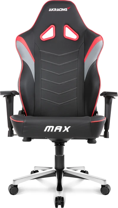 AKRacing Master Max Gamingstuhl, schwarz/grau/rot
