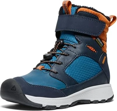 Keen Skua Waterproof Winter Boot sky captain/gold flame (Junior)