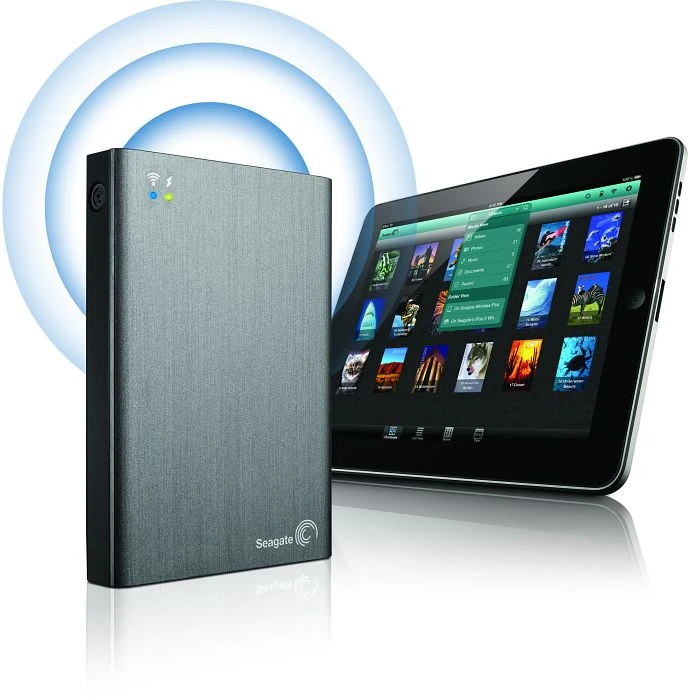 Seagate Wireless Plus 1TB, USB 3.0 Micro-B/WLAN