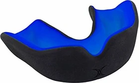 Gilbert X-Brace Zahnschutz schwarz/blau