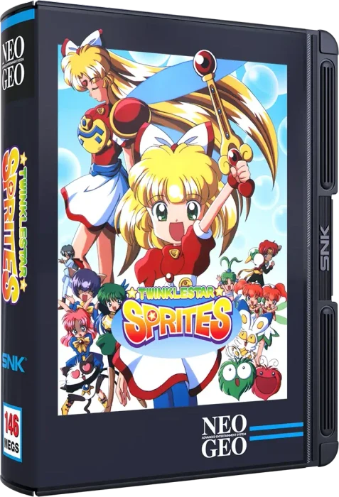 SNK Neo Geo AES+ Game Cartridge - Twinkle Star Sprites