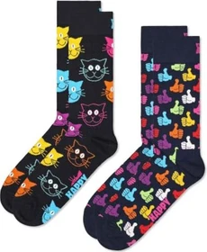 Happy Socks Classic Cat Socken, 2 Paare