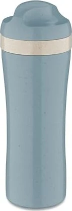 koziol Oase Trinkflasche 425ml nature flower blue