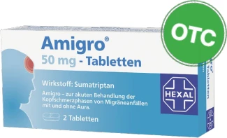 Amigro 50mg Tabletten, 2 Stück
