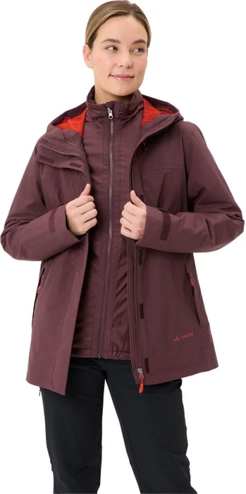 Vaude Neyland 3in1 Funktionsjacke dark oak (Damen)