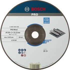 Bosch Professional A30SBF Expert for Metal Trennscheibe, 230x3x22.23mm, 1 Stück
