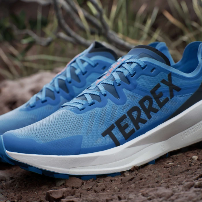 adidas Terrex Agravic Speed pulse blue/core black/semi impact orange (Herren)