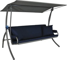 Angerer Elegance Joy Hollywoodschaukel marineblau/champagner