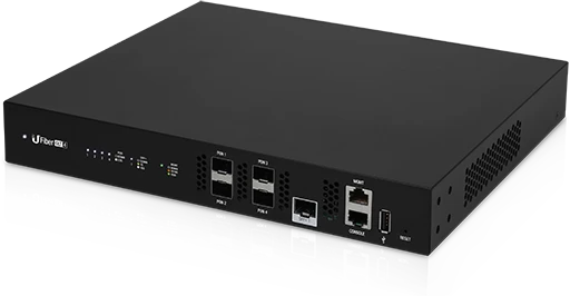 Ubiquiti UFiber OLT Rackmount 10G Managed Switch, 4x SFP, 1x SFP+