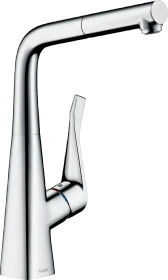 Hansgrohe Metris M71 320 1jet mit Ausziehauslauf chrom