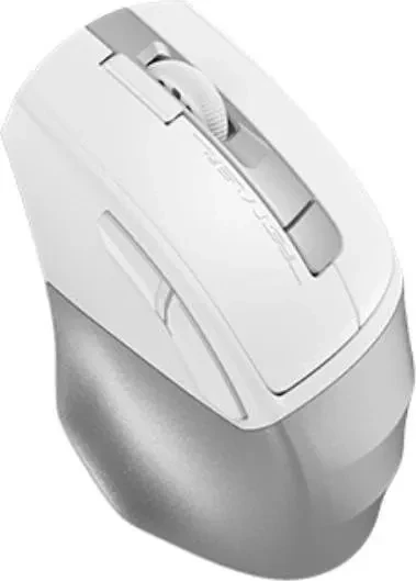 A4Tech FSTYLER FB45CS Air2 Dual Mode Silent Mouse, Silver White, USB/Bluetooth