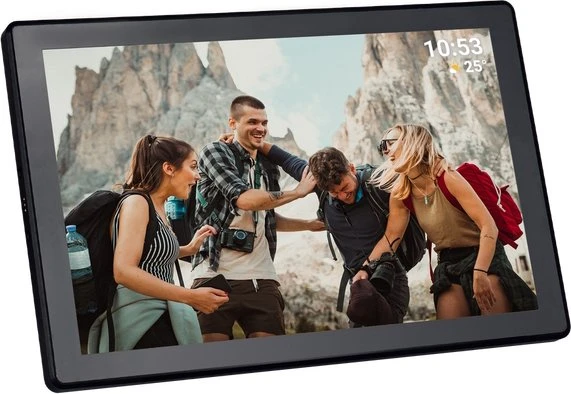 Braun DigiFrame 1011 WiFi Mobil 10.1", schwarz