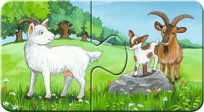 Ravensburger Puzzle Tierfamilien auf dem Bauernhof