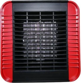 Sonnenkönig Cuby Keramik-Heizlüfter rot