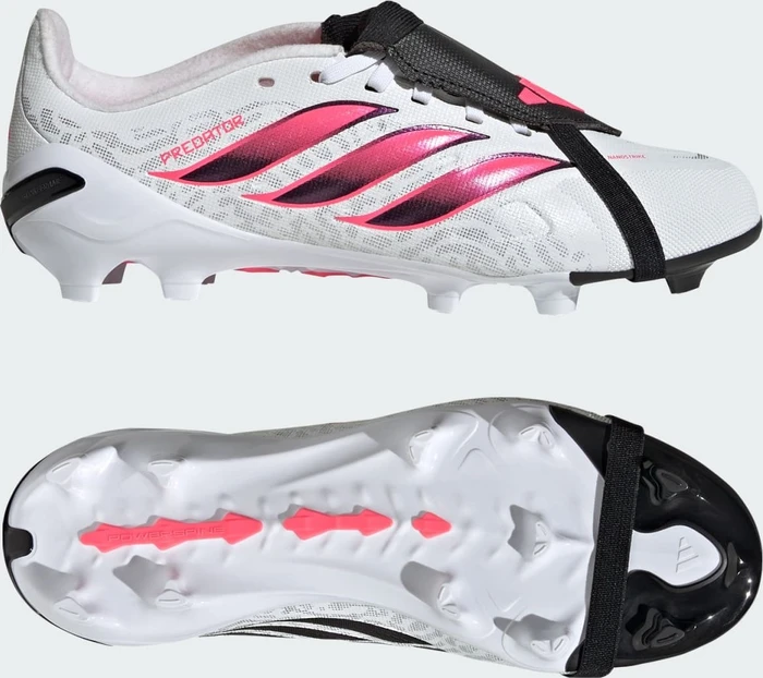 adidas Predator League Fold Over Tongue FG cloud white/solar turbo/core black (Junior)