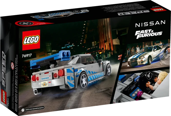 LEGO Speed Champions - 2 Fast 2 Furious - Nissan Skyline GT-R (R34)