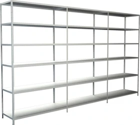 Schulte Lagertechnik PowerMAX Schwerlastregal 320x230x35cm weiß