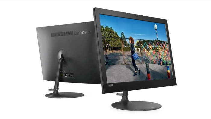 Lenovo IdeaCentre AIO 330-20IGM, schwarz, Pentium Silver J5005, 4GB RAM, 1TB HDD, DE
