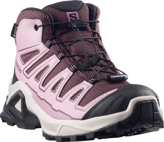 Salomon X Ultra Mid GTX huckleberry/dawn pink/concord grape (Junior)