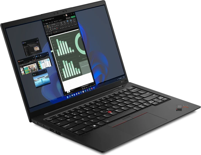 Lenovo ThinkPad X1 Carbon G10, Black Paint, Core i5-1235U, 16GB RAM, 512GB SSD, 5G, DE