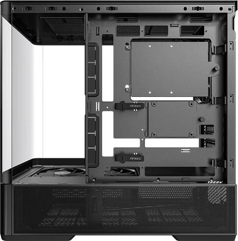 Antec C6 Curve Air Black, Glasfenster