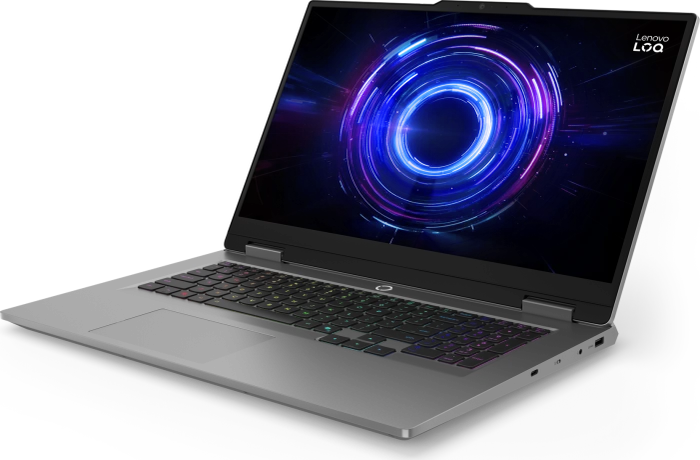 Lenovo LOQ 17IRX10, Luna Grey, Core i7-13650HX, 24GB RAM, 1TB SSD, GeForce RTX 5060, DE